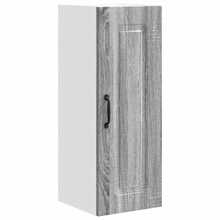 vidaXL Armário de cozinha Kalmar Gris Sonoma 30 x 31 x 80 cm - Cinza - Ver 2