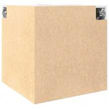 vidaXL Armário suspenso "Lyon" Bois ancien 57 x 57 x 60 cm Bois d'ingénierie - Castanho - Ver 6