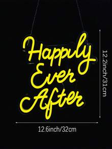 1 Peça Placa de Neon "Sempre e Para Sempre", Luz de Parede a LED USB Alimentada para o Dia dos Namorados, Lâmpada Decorativa para Proposta, Casamento, Data, Quarto, Festa, Decoração de Feriado - luz policromática - Visão 13