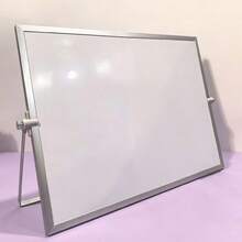 1 st slumpmässig bordsskiva av aluminiumlegeringsram, dubbelsidig vikbar magnetisk torrraderingstavla, kontorsmaterial