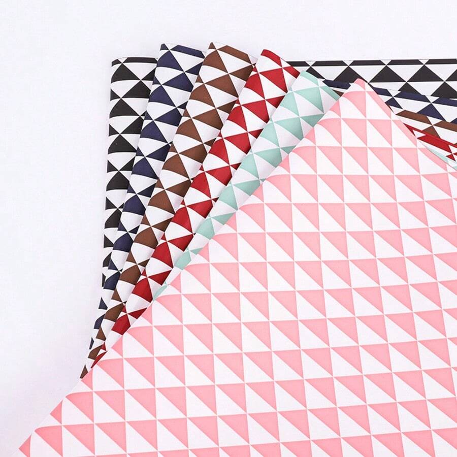 20pcs Waterproof Floral Wrapping Paper, Fashionable And Elegant Gift Wrapping Paper, Suitable For Valentine's Day, Wedding, Birthday, Anniversary, Graduation, Bridal Shower And Other Occasions. Suitable For Flower Shops And Home DIY Decoration, Gift Packaging And Floral Arrangement, High-End Quality And Fashionable Design Applicable To Various Occasions And Holiday Gifts. - Multicolor - View 1