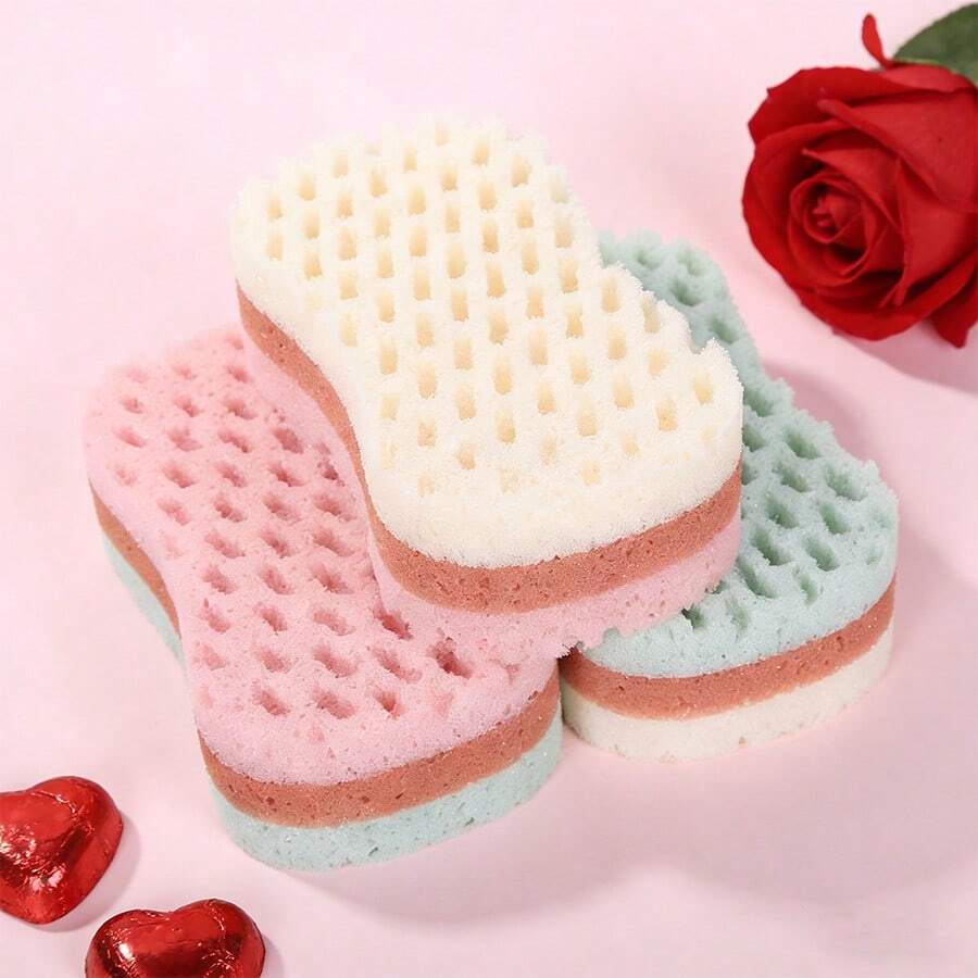 去角质手套，配有“抛光布”！轻松去除死皮细胞，让你的肌肤像剥了壳的鸡蛋一样光滑。 - 彩色 - 查看 1