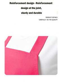 1pc/3pcs/6pcs Unisex Apron With 1 Spacious Pocket, Machine Washable, Suitable For Kitchen, Crafts, BBQ, Painting - Dark Green - View 5