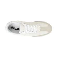 TENIS CASUALES STYLO MUJER 9748 SIMIPIEL BLANCO - Blanco - Ver 4