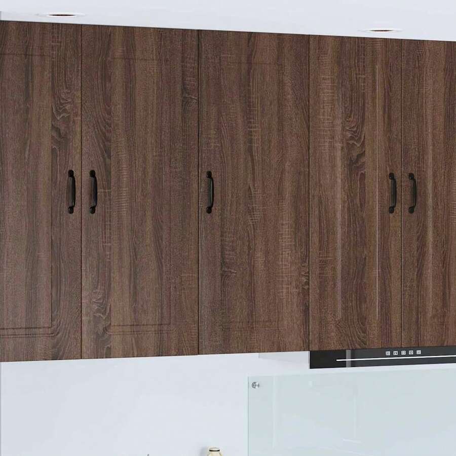 vidaXL Kalmar Küchenschrank, Braune Eiche, 40 x 31 x 100 cm - Braun - Übersicht 1