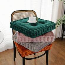 1 chiếc đệm ngồi hiện đại, màu trơn, mềm mại và thoáng khí, đệm ghế vuông đa năng, phù hợp cho văn phòng, nhà và phòng ăn. Đệm ghế thoải mái cho ghế chơi game, ghế văn phòng, đệm ghế ô tô, gối ghế, đệm sàn. - Nhiều màu - Xem 4