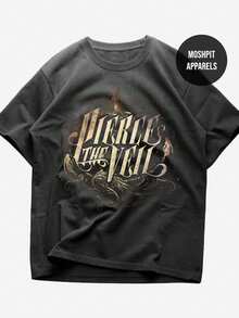 Metal Music Shirt - PTV Shirt - King For A Day -  Merch - U - Black - View 1