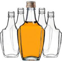 Food Bottles & Jars - Gold, Short - View 12