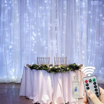 USB Powered Multifunction Decorative LED Wreath Light, Suitable For Valentine's Day, Eid, Christmas, Easter, Parties, Weddings