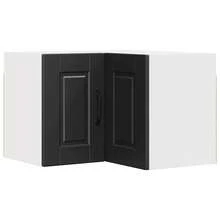 vidaXL Armario de cocina negro 57 x 57 x 40 cm madera de ingeniería - Negro - Ver 2