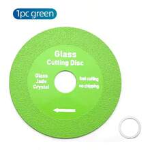 1/3pcs Diamond Saw Blades For Angle Grinder, Glass & Tile Cutting And Polishing, Stone, Crystal, Glass Bottle Grinding Rotary Tool Accessories