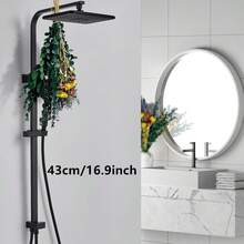 17英寸干花花束，包含多种干花，如金槌花、玫瑰、燕麦、薰衣草和金鸡菊，适合波西米亚风家居、婚礼餐桌花瓶装饰、春季情人节、母亲节等场合。 - 混色B - 查看 3