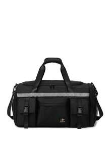 1 ba lô du lịch unisex - Túi thể thao đa năng dung tích lớn với ngăn đựng đồ ướt/khô, dây đeo vai ẩn và tay cầm kéo | Túi hành lý thời trang dành cho giới trẻ, có sẵn màu đen/vàng/xám/xanh nhạt | Phong cách thể thao hiện đại, phù hợp cho những chuyến đi ngắn và những cuộc phiêu lưu trong thành phố. Túi hành lý, túi du lịch, túi xách tay, túi qua đêm, dung tích lớn, bền chắc, túi du lịch, đồ dùng cần thiết cho chuyến đi biển, kỳ nghỉ, dành cho nam và nữ. - Nhiều màu - Xem 15