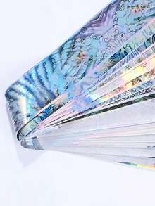 Beautizon Nailartlab 孔雀贝壳美甲贴纸 全息鲍鱼图案美甲转印贴纸 - 彩色 - 查看 4