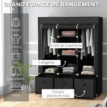 Bedroom Armoires - Black - View 4