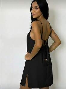 Women's Short Casual Summer Dress - Xem 2