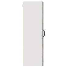 vidaXL Armário de cozinha Kalmar cinza beton 40 x 31 x 100 cm - Cinza - Ver 7