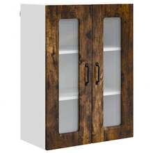 vidaXL Armadio da cucina Kalmar Chêne fumé 60 x 31 x 80 cm - Castano - Visualizzare 2