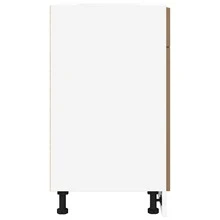 vidaXL Armadio da tiro "Lyon" Chêne artigianale 50 x 46 x 81,5 cm Bois d'ingénierie - Castano - Visualizzare 5
