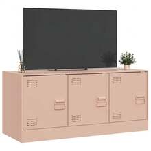 vidaXL Mobile TV rosone 99x39x44 cm acciaio - Rosa - Visualizzare 5