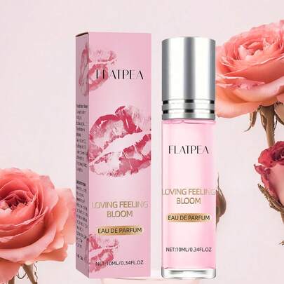 10毫升/0.34液盎司女士香氛精油，香草、薰衣草、麝香香调，清淡持久，不含酒精，旅行装，女士理想礼物