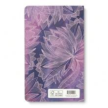 Softcover Journal – "Who Looks Outside, Dreams. Who Looks Inside, Awakens."- A Write Now Journal With 128 Lined Pages, 5\W X 8\H - 紫色外面 - 查看 5