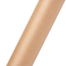 American Greetings - Papel de regalo reversible caf para todas las ocasiones, papel kraft y cuadros (1 rollo jumbo, 175 m2 Pies.) - kraft y cuadros - Ver 4