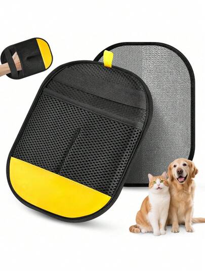 1pc Pet Hair Removal Glove - Upgraded Reusable Static Pet Hair Remover Glove For Cats And Dogs, Pet Hair Removal Tool For Clothes, Sofa, Carpet, Car Seats, Etc.