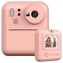 1 Set Kids Instant Print Camera, 1080P Video Recording, Comes With 3 Rolls Of Photo Paper, Children's Toy, Perfect Holiday Gift And Travel Essential For Boys And Girls, Suitable For Christmas, Birthday, Back To School - CA02 - View 17
