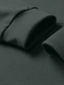 男士春秋季轻薄修身连帽衫和运动裤两件套，字母印花图案，休闲套装，带口袋和抽绳腰带，适合送给丈夫/男友，秋季街头风，通勤，户外活动，度假，凉爽天气穿着 - 彩色 - 查看 5