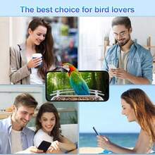 Intelligent Solar Bird Feeder With 5 Million Pixel Automatic Shooting And 10,000 Types Of Bird Recognition. A Must-Have Tool For Bird Watching. - 1.5L - View 3