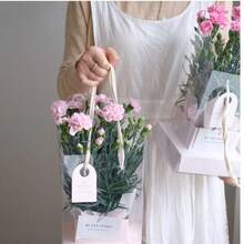 1/5 piezas Caja de flores, Caja de embalaje de ramos, Caja de regalo DIY para arreglo floral transparente, Decoración de escritorio, Regalo de cumpleaños, Regalo, Regalo de cumpleaños, Boda, Día de San Valentín, Regalo del Día de la Madre - Multicolor - Ver 7