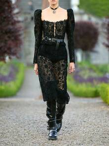 Women Blouses - Black - View 2
