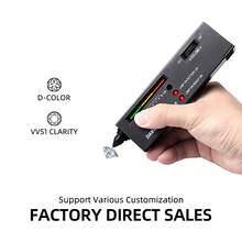 5pcs Moissanite Trapezoid Cut, Size 1.0mm*1.5mm*2.0mm, D Color VVS1 Clarity, Suitable For Pendant, Necklace, Ring, Earring, High-End Jewelry Making, DIY Jewelry Loose Stones - White - View 9