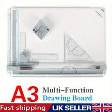 A3 High Quality Drawing Board Table Desk Board Art Craft Table Adjustable Angle - Variant - View 2