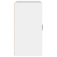 vidaXL Armoire murale Blanc 60x31x60 cm Bois d'ingénierie - Blanc - Voir 6