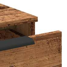 vidaXL Armadio murale vieux bois 68x30x20 cm in legno metalmeccanico - Castano - Visualizzare 8