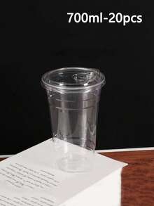 Large Transparent Reusable Acrylic Insulated Cup With Lid - Ideal For Holding Cold & Hot Beverages, Iced Coffee, Smoothies, Milkshakes, And Cold Drinks, Also Suitable For Outdoor Picnics, Birthday Parties, And Everyday Use - Versatile And Easy To Clean - Multicolor - View 18