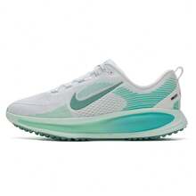 Nike Big Kids' New Low-Top Breathable Casual Comfortable Road Running Shoes - White/Green - View 8