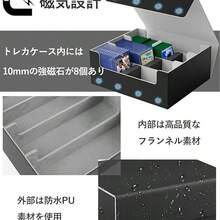 1800pcs High Capacity Card Box For Tabletop Games, Trading Card Games, Collectible Card Games - Multicolor - View 2