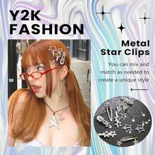 Tassel Hair Clip Set |   Hollow Out Design, Sequin Decoration, Cute Bohemian Style, Fashionable Side Clip Style Women's Hair Accessories - 2 cái - Xem 8