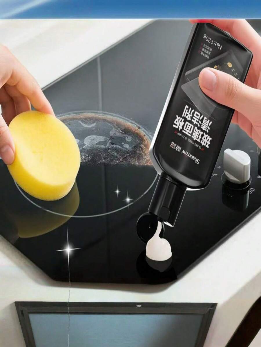Limpiador de vitrocerámica multifuncional Jakehoe, producto de pulido y limpieza para uso comercial y doméstico en la cocina, puede limpiar manchas y impurezas de la cocina y la vitrocerámica. Artículos para el hogar, suministros de limpieza de cocina, limpieza de grasa resistente, artículos esenciales de cocina. Productos de limpieza, suministros de limpieza, un excelente regalo para amigos y familiares durante las vacaciones, el Día de San Valentín y el regreso a la temporada. (Entrega aleatoria de modelos nuevos y antiguos)