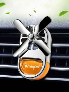 1件装汽车空调出风口液体香薰三叶草风车香氛，香味淡雅，汽车装饰除臭剂，创意新款悬挂配件 - A - 查看 7