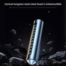 2025 New Temporary Parking Plate With Phone Number, Car Decor, Car Window Breaker, Temporary Parking Number Plate, Parking Relocation Phone Plate, Safety Hammer