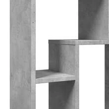 vidaXL Bibliothèque gris béton 63x20x90 cm ingegneria del legno - Grigio - Visualizzare 9