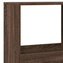 vidaXL Bibliothèque chêne marron 100x33x175 cm ingénierie du bois - Tabac - Voir 7