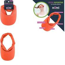 Visera con banda elastica texturizada Scunci Active 1 pza - como se muestra en la figura - Ver 1