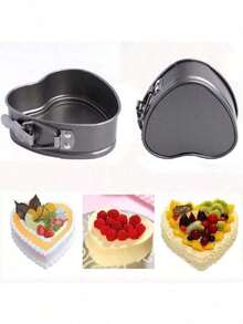 High-Quality Non-Stick Steel Baking Pan, Adjustable Bottom Lock, Suitable For Mousse Cakes, Desserts And Pastries - Baking Cake Mold - Multicolor - View 9