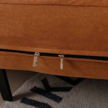 size, Camel OctoRose Full Size Zipper Quality Bonded Micro Suede Futon Mattress Cover,NO MATTRESS Camel or Saddle, Lt.brown - Camel - Ver 4