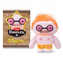 Spin Master Fugg Stars 9英寸毛绒玩具，官方正品，趣味丑陋怪兽毛绒玩具，拥有类似人类的牙齿，丑萌怪兽成人趣味玩偶，完美的毛绒玩具收藏生日礼物